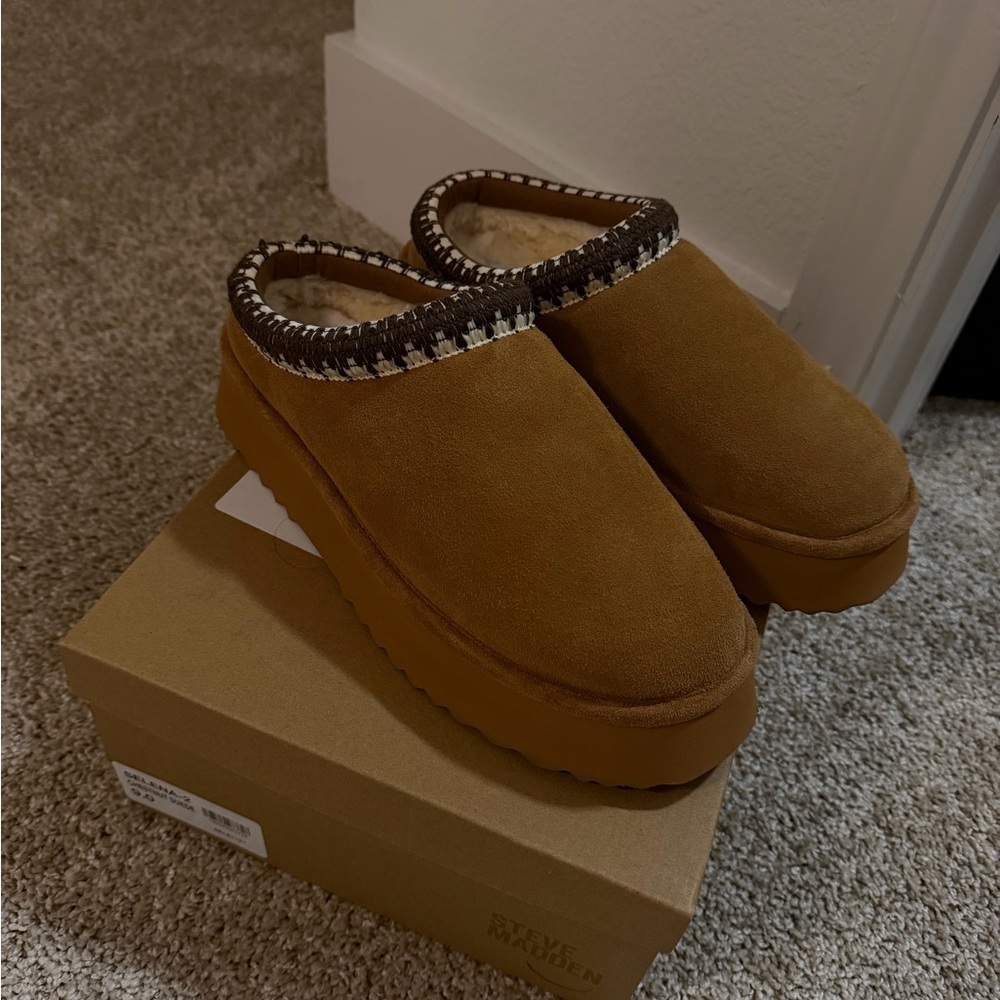 Steve Madden Chestnut Suede